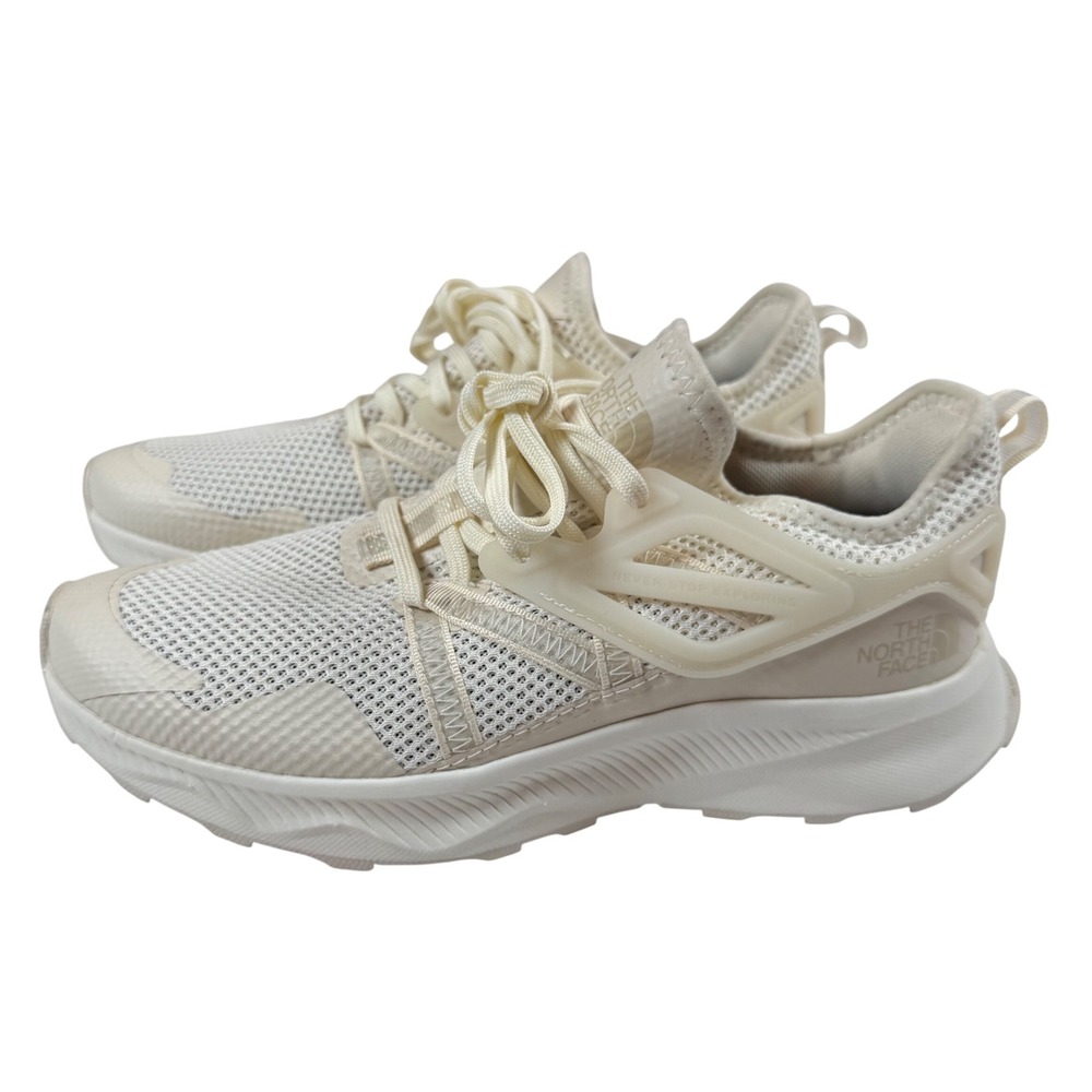 The North Face Oxeye Tech Hiking Shoes Womens 8 White Sandstone NF0A7W5T